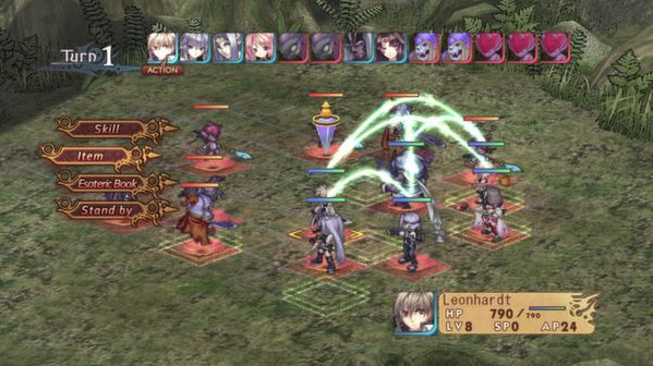 Игра Agarest: Generations of War, скриншот