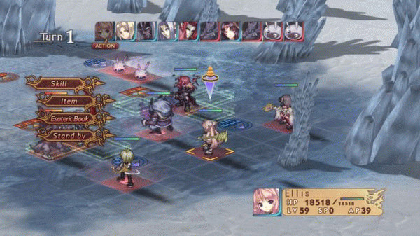 Игра Agarest: Generations of War, скриншот