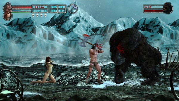 Игра Age of Barbarian Extended Cut, скриншот