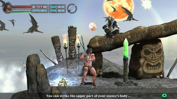 Игра Age of Barbarian Extended Cut, скриншот