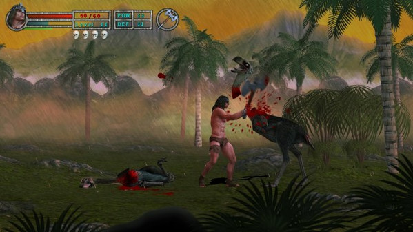 Игра Age of Barbarian Extended Cut, скриншот