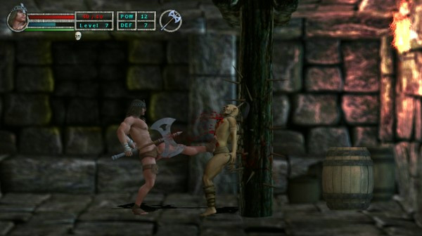 Игра Age of Barbarian Extended Cut, скриншот