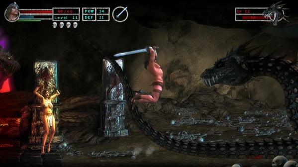 Игра Age of Barbarian Extended Cut, скриншот