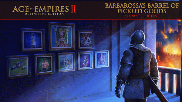 Игра Age of Empires II – Barbarossa’s Barrel of Pickled Goods Animated Icons, скриншот