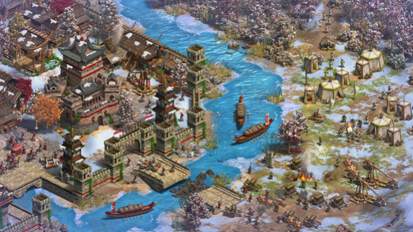 Игра Age of Empires II: DE - The Three Kingdoms, скриншот
