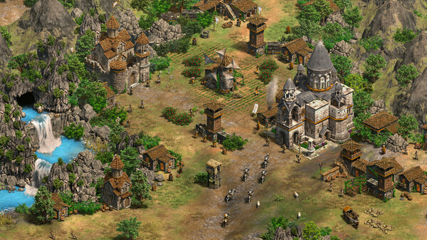 Игра Age of Empires II - The Mountain Royals, скриншот