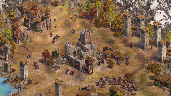 Игра Age of Empires II - The Mountain Royals, скриншот