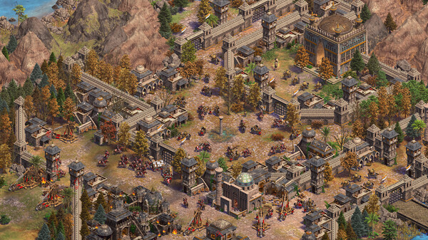 Игра Age of Empires II - The Mountain Royals, скриншот