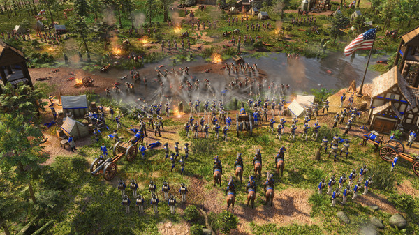 Игра Age of Empires III - United States Civilization, скриншот