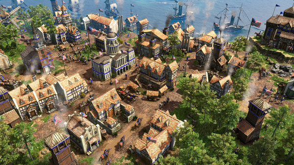 Игра Age of Empires III - United States Civilization, скриншот