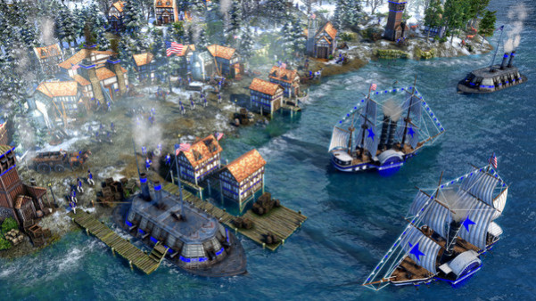 Игра Age of Empires III - United States Civilization, скриншот