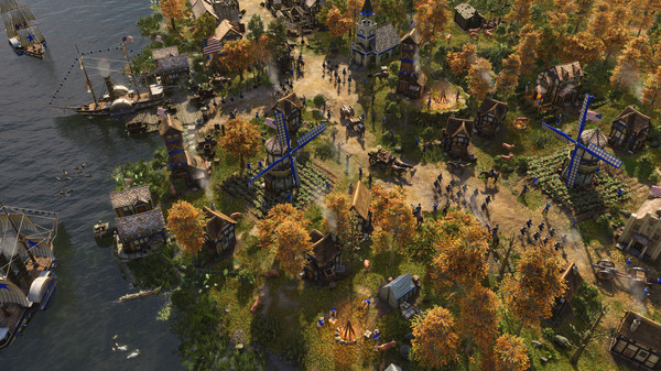 Игра Age of Empires III - United States Civilization, скриншот
