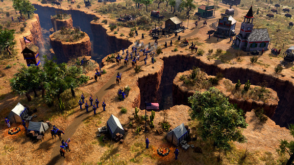Игра Age of Empires III - United States Civilization, скриншот
