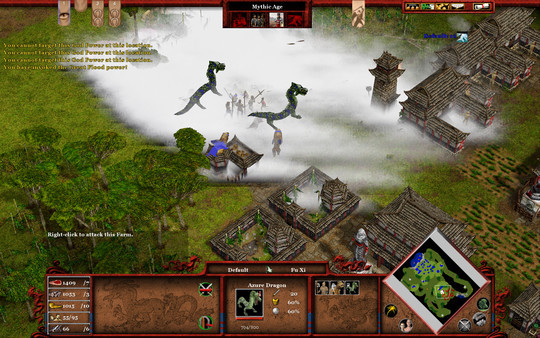 Игра Age of Mythology EX: Tale of the Dragon, скриншот