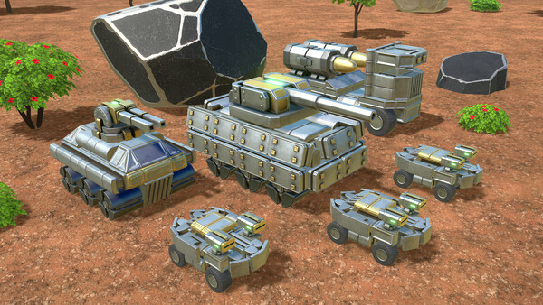 Игра Age Of Warbots, скриншот