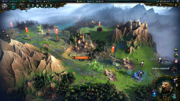 Игра Age of Wonders 4: Primal Fury, скриншот