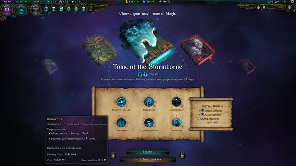 Игра Age of Wonders 4: Primal Fury, скриншот
