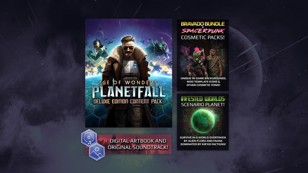 Игра Age of Wonders: Planetfall Deluxe Edition Content Pack, скриншот