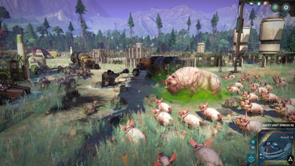 Игра Age of Wonders: Planetfall - Revelations, скриншот