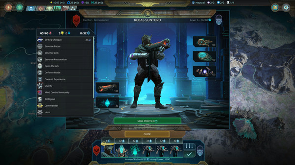 Игра Age of Wonders: Planetfall - Revelations, скриншот