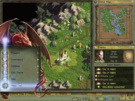 Игра Age of Wonders, скриншот