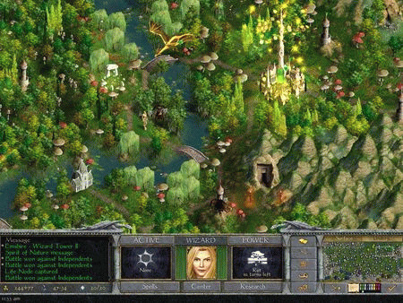 Игра Age of Wonders Shadow Magic, скриншот