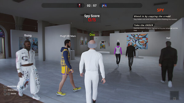 Игра Agent Versus, скриншот