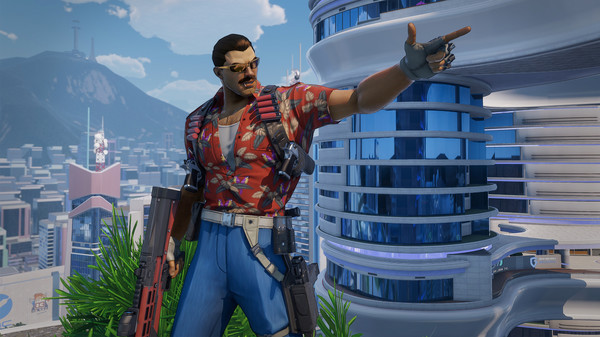 Игра Agents of Mayhem - Johnny Gat Agent Pack, скриншот