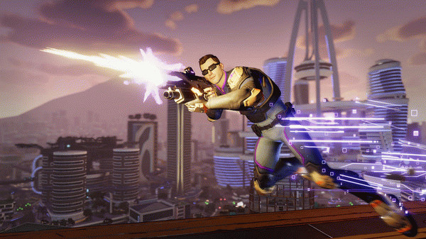 Игра Agents of Mayhem, скриншот