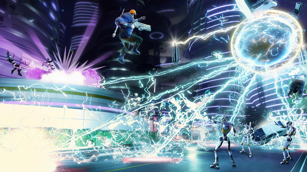 Игра Agents of Mayhem, скриншот