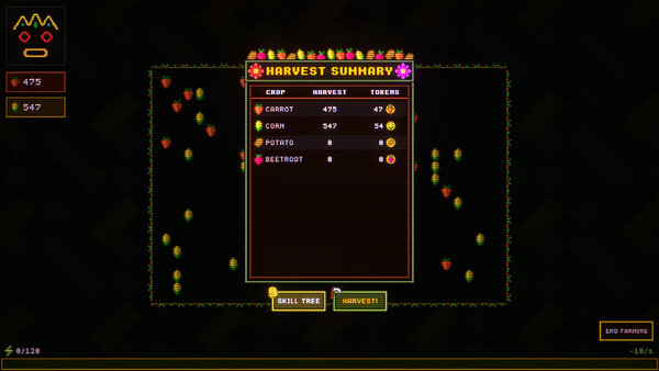 Игра Agrivore: Incremental Farming, скриншот