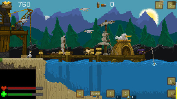 Игра Aground, скриншот