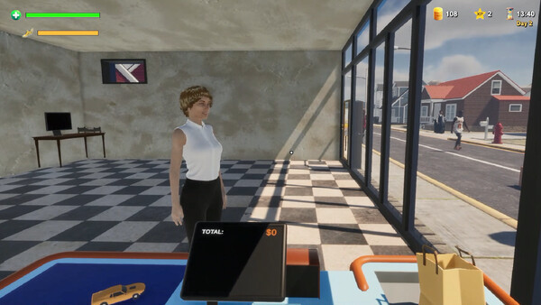 Игра AI TALK 33 Car Robot Modavuj Market Simulator, скриншот