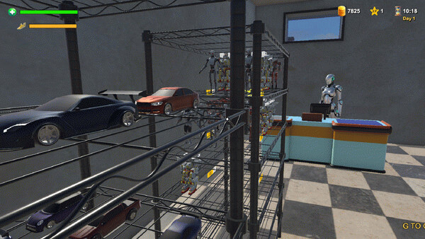 Игра AI TALK 33 Car Robot Modavuj Market Simulator, скриншот
