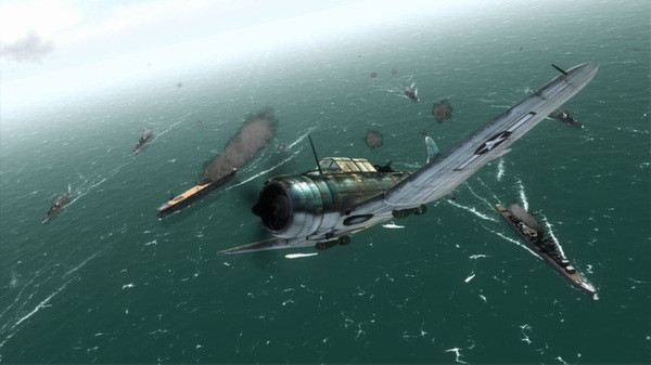 Игра Air Conflicts: Pacific Carriers, скриншот