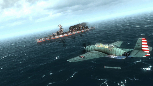 Игра Air Conflicts: Pacific Carriers, скриншот