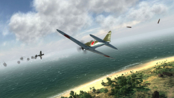 Игра Air Conflicts: Pacific Carriers, скриншот