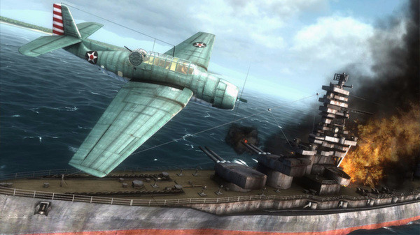 Игра Air Conflicts: Pacific Carriers, скриншот