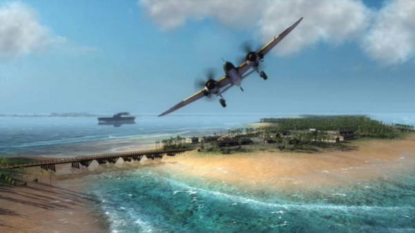 Игра Air Conflicts: Pacific Carriers, скриншот