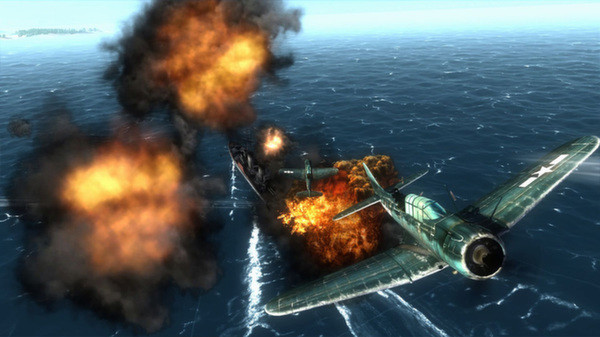 Игра Air Conflicts: Pacific Carriers, скриншот