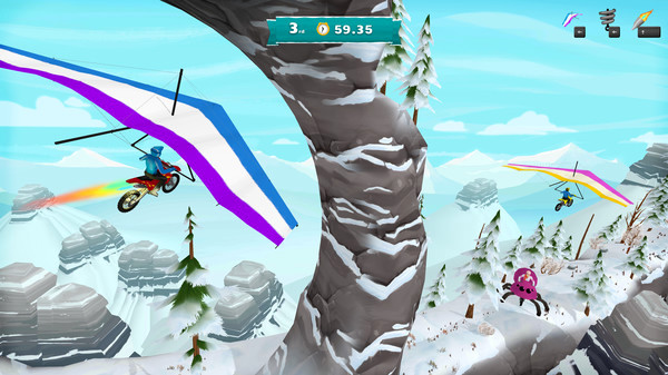 Игра Airborne Motocross, скриншот