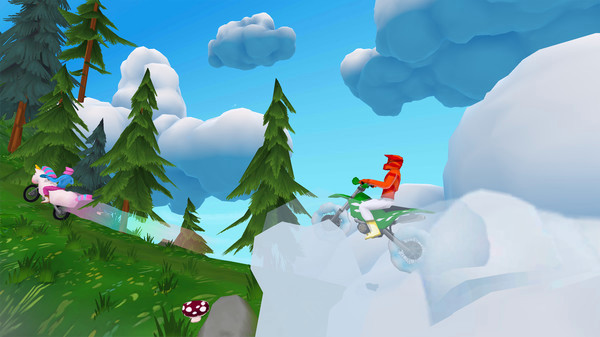 Игра Airborne Motocross, скриншот