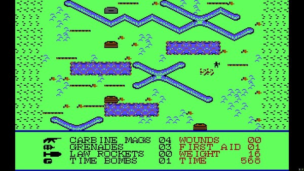 Игра Airborne Ranger, скриншот