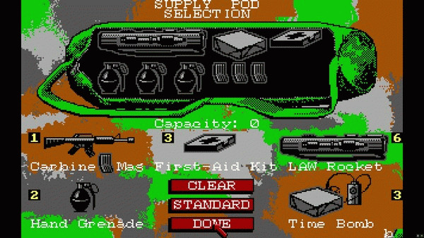 Игра Airborne Ranger, скриншот