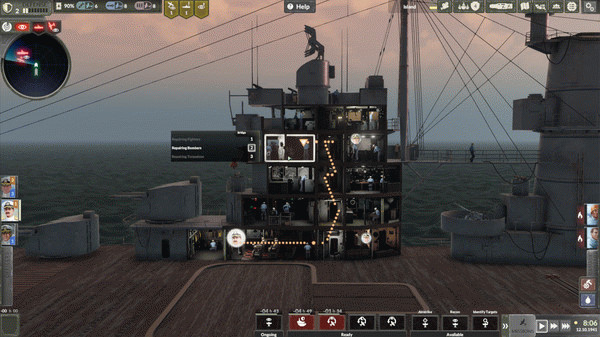 Игра Aircraft Carrier Survival, скриншот
