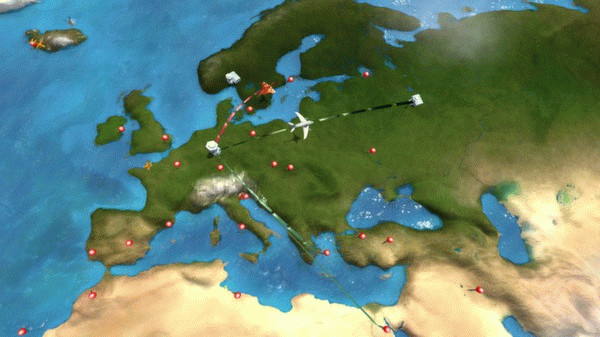 Игра Airline Tycoon 2: Falcon Airlines DLC, скриншот