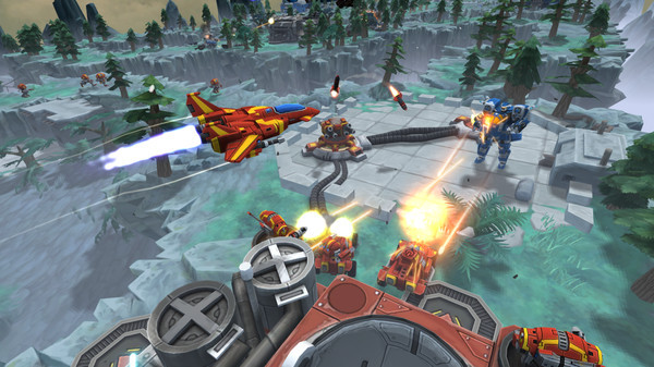 Игра AirMech Command, скриншот