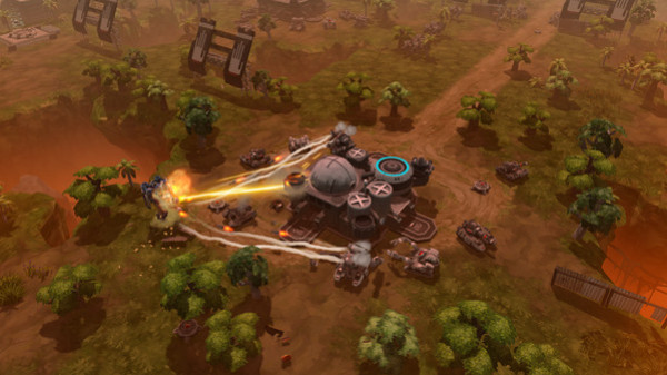 Игра AirMech Wastelands, скриншот