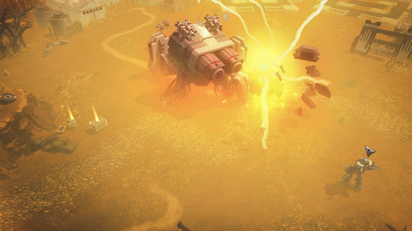 Игра AirMech Wastelands, скриншот