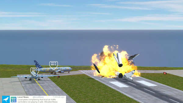 Игра Airport Madness 3D, скриншот
